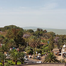 Blick auf Bahir Dar und den Tanasee