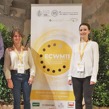Gruppenfoto mit den drei Teilnehmern: Prof. Dr. Marcus Müller, B.Sc. Christina Zwanger und M.Sc. Melissa Christ