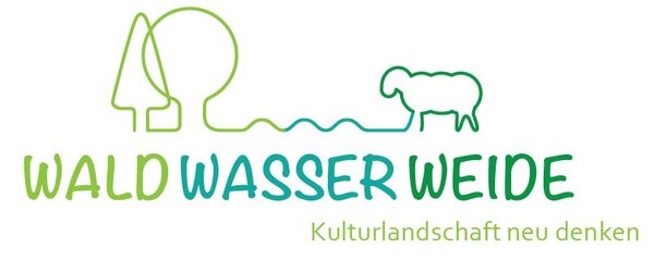 Logo: Wald Wasser Weide - Kulturlandschaft neu denken