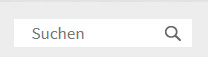Screenshot des Eingabefelds der Suche auf der Website der Hochschule für Forstwirtschaft Rottenburg